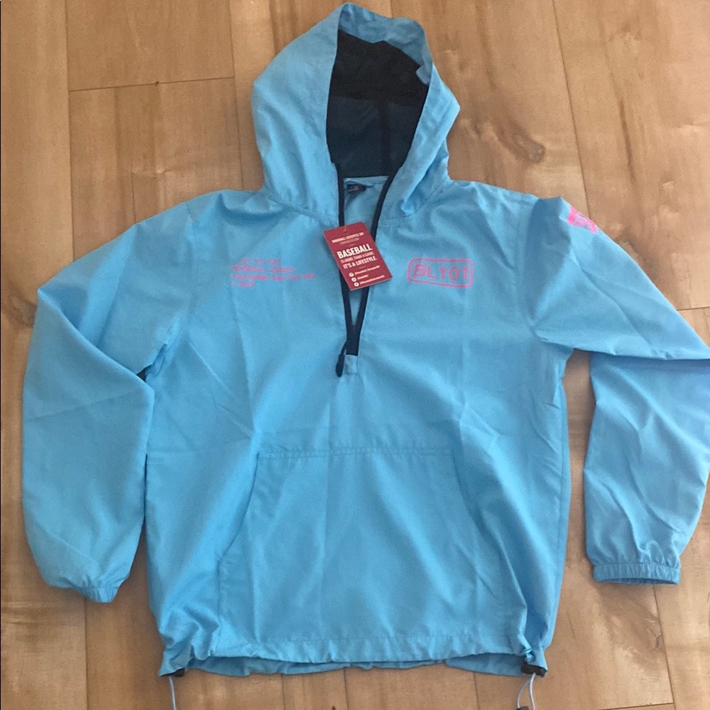Baseball Lifestyle 101 windbreaker / cotton candy